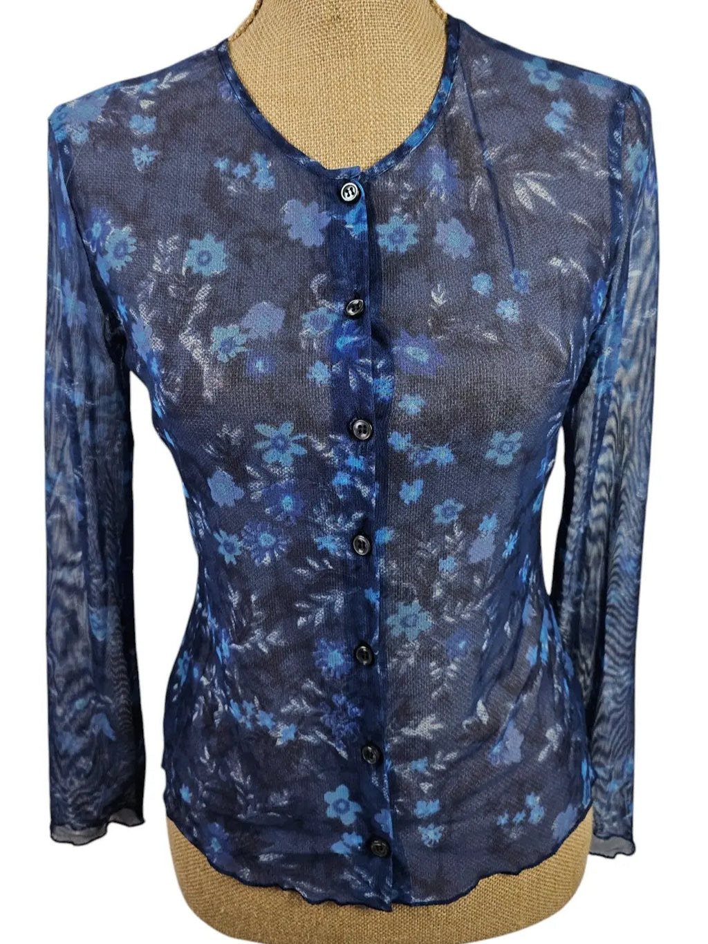 Bambole Transparent Floral Top l Size Small GEMS CLOTHING