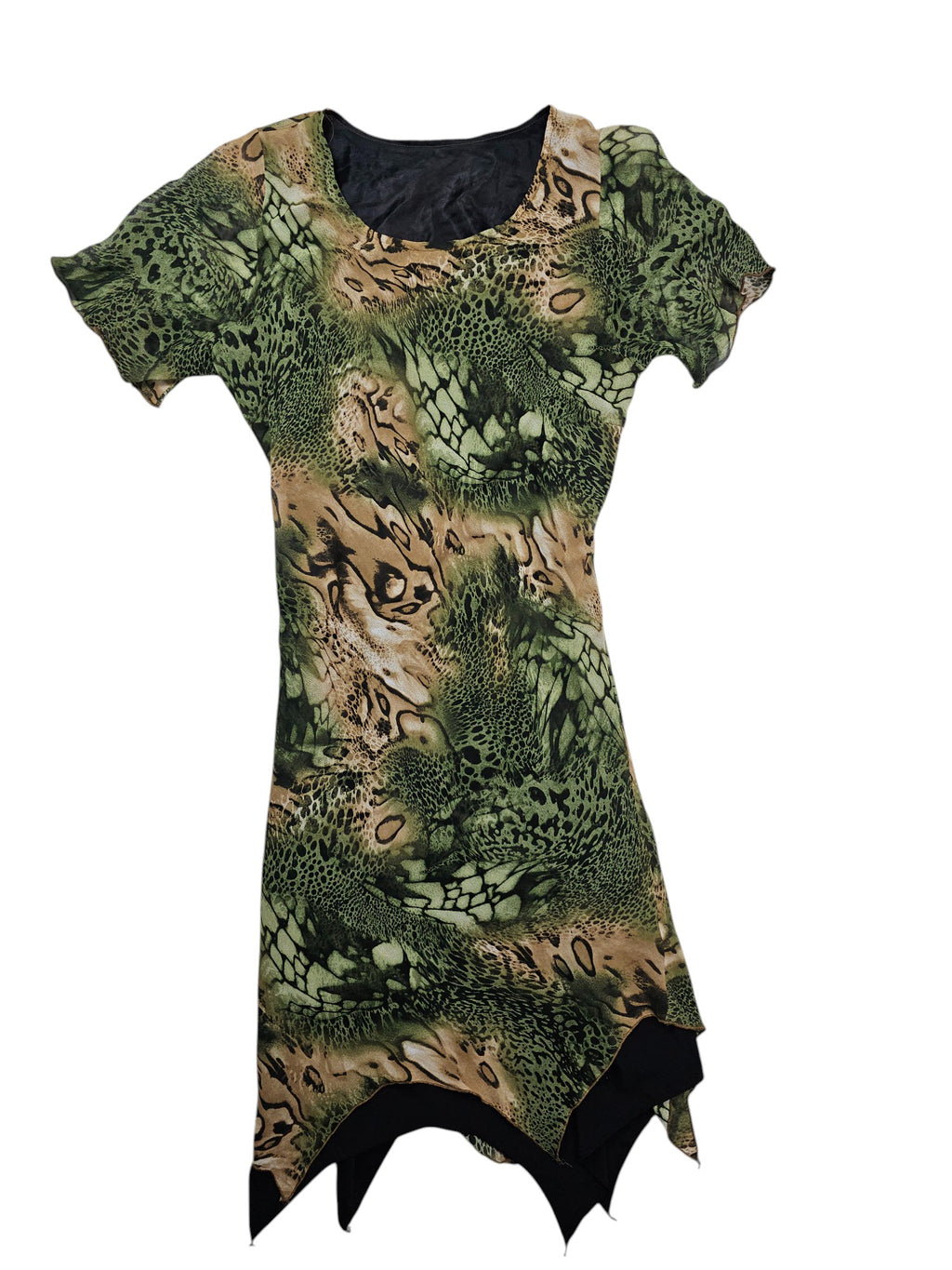 Vintage Y2k Print Dress l Size Medium - GEMS CLOTHING