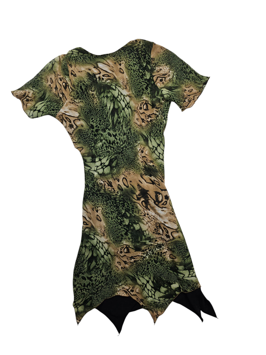 Vintage Y2k Print Dress l Size Medium - GEMS CLOTHING