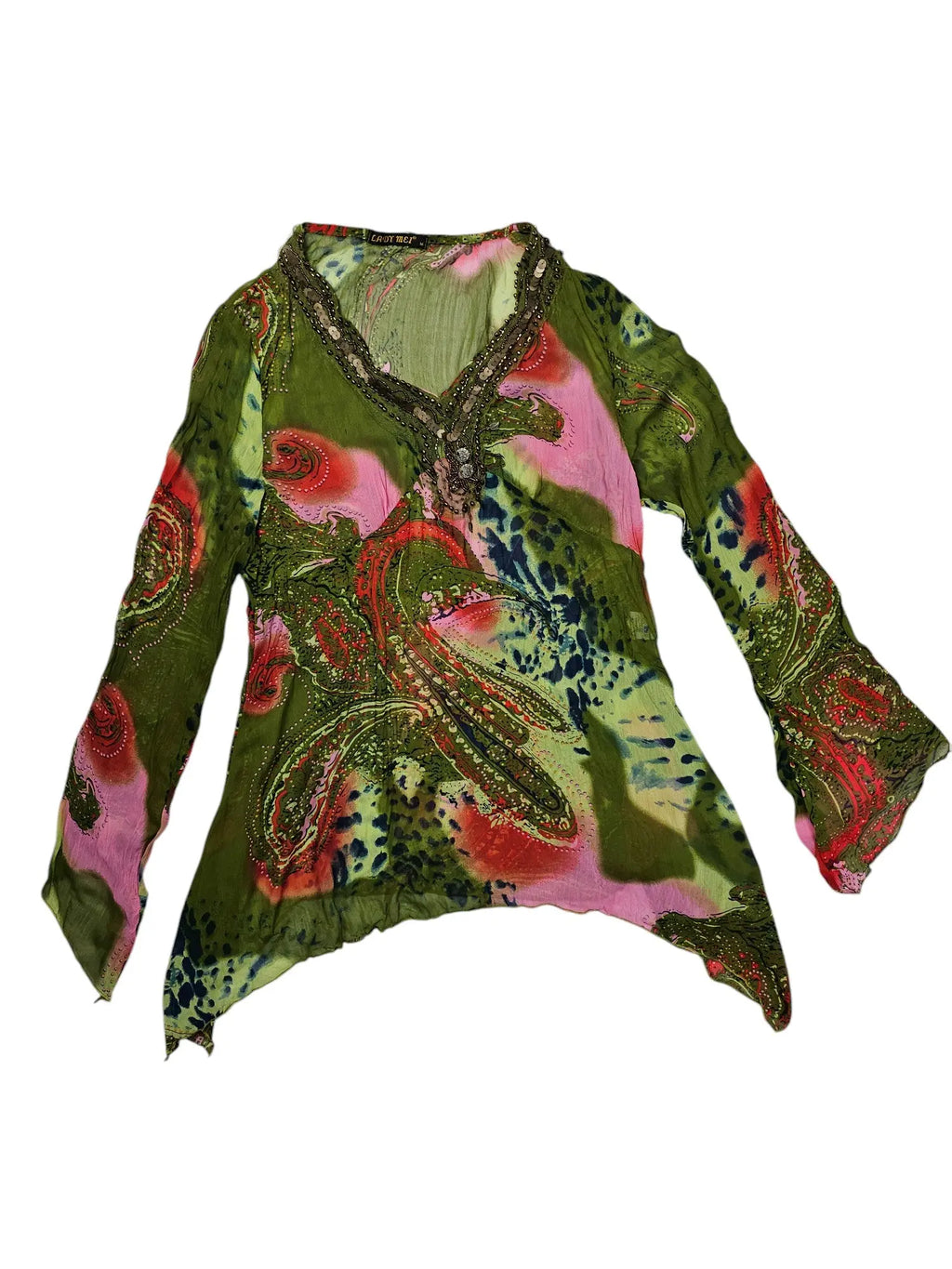 Lady Mei Shirt l Size Small GEMS CLOTHING