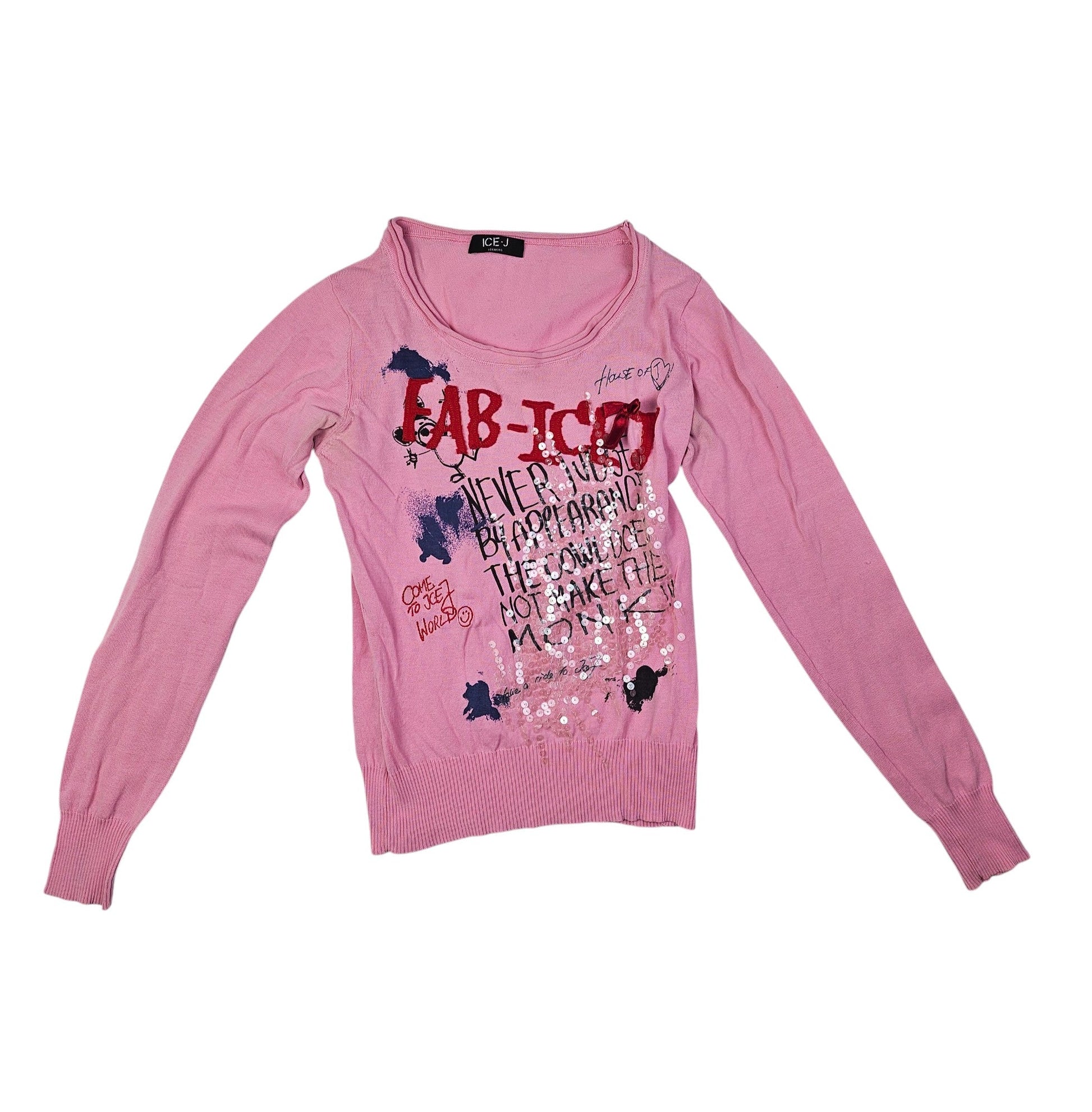 Iceberg Long Sleeve Blouse l Size Small GEMS CLOTHING