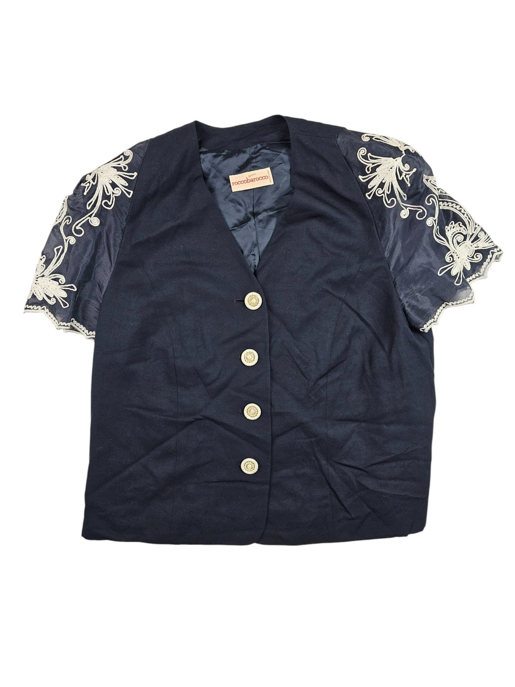 Roccobarocco Viscose & Silk Shirt l Size Medium GEMS CLOTHING
