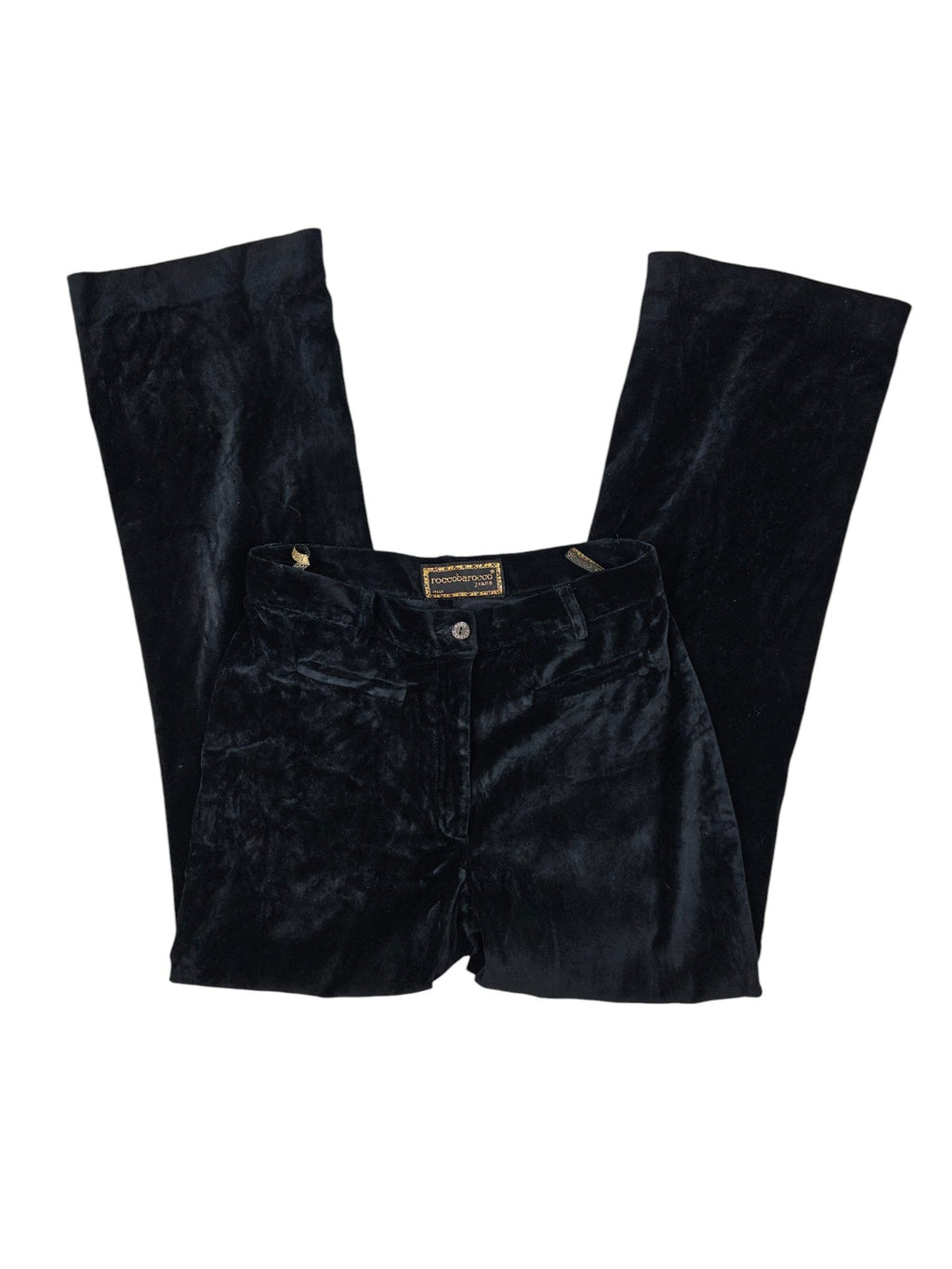 Roccobarocco Velvet Trousers l Size XSmall GEMS CLOTHING
