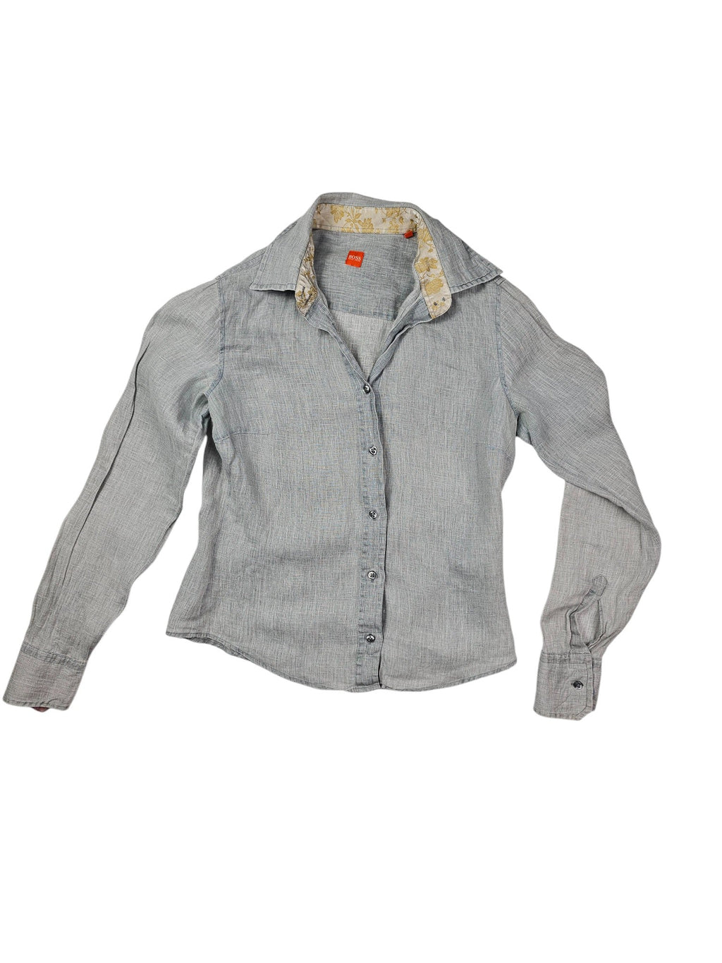 Boss Linen Shirt l Size Small GEMS CLOTHING