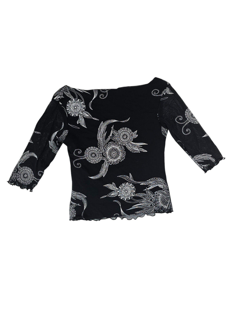 Pilot Long-Sleeve Blouse l Size Small GEMS CLOTHING