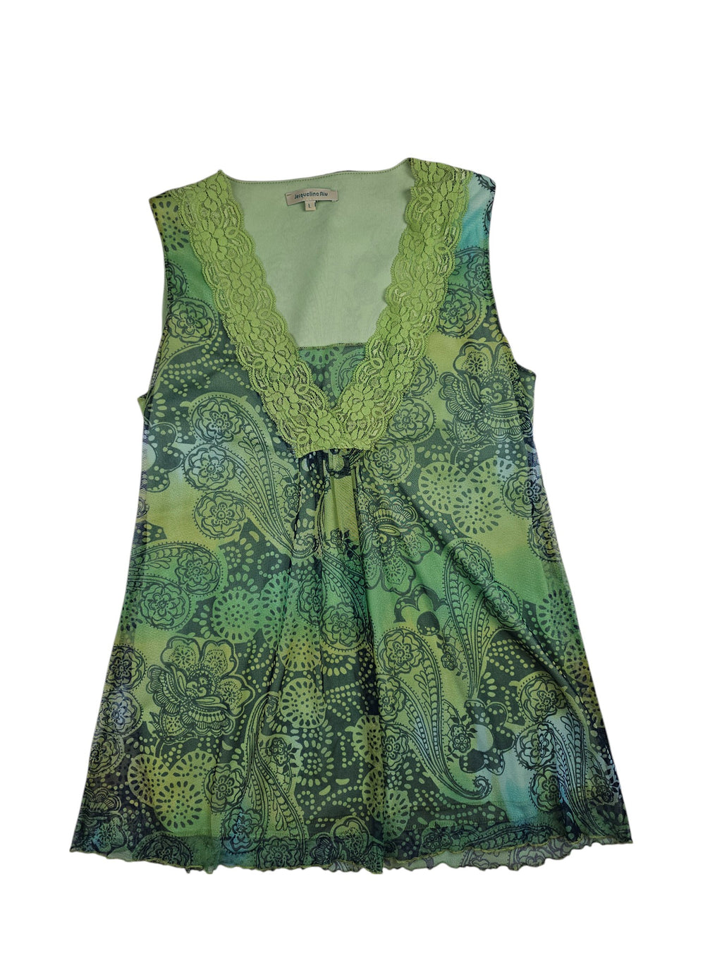 Jacqueline Riu Lace Long Top l Size M/L