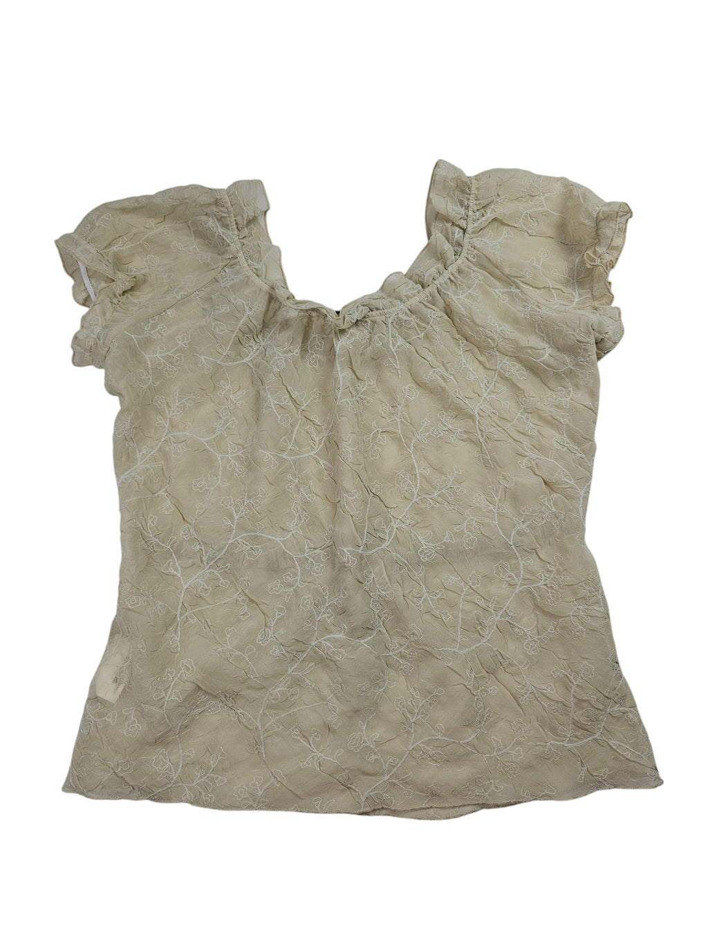 TUZZI Off Shoulder Blouse / Top l Size Medium