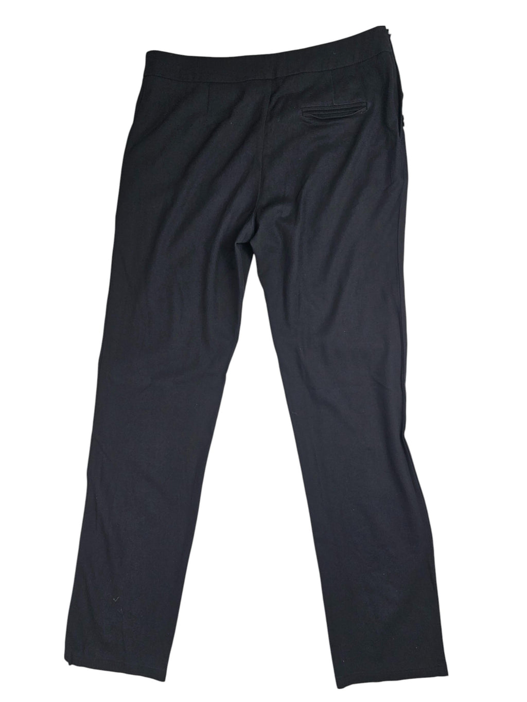 MOSCHINO Viscose & Wool Black Trousers l Size Small