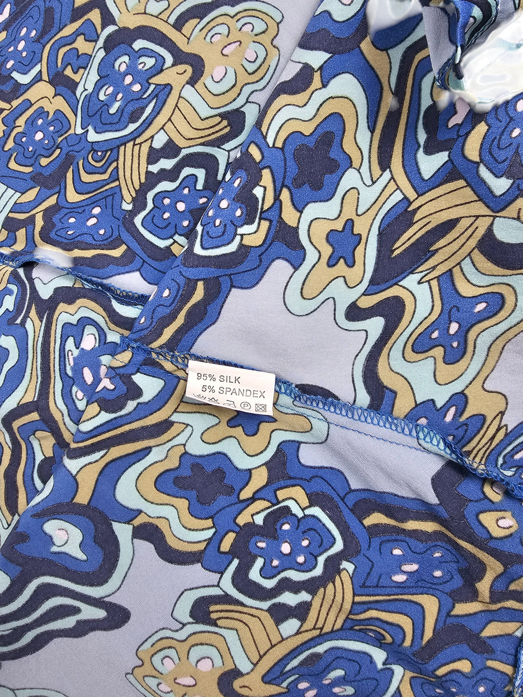 Tone Barker Silk Dress l Size Small