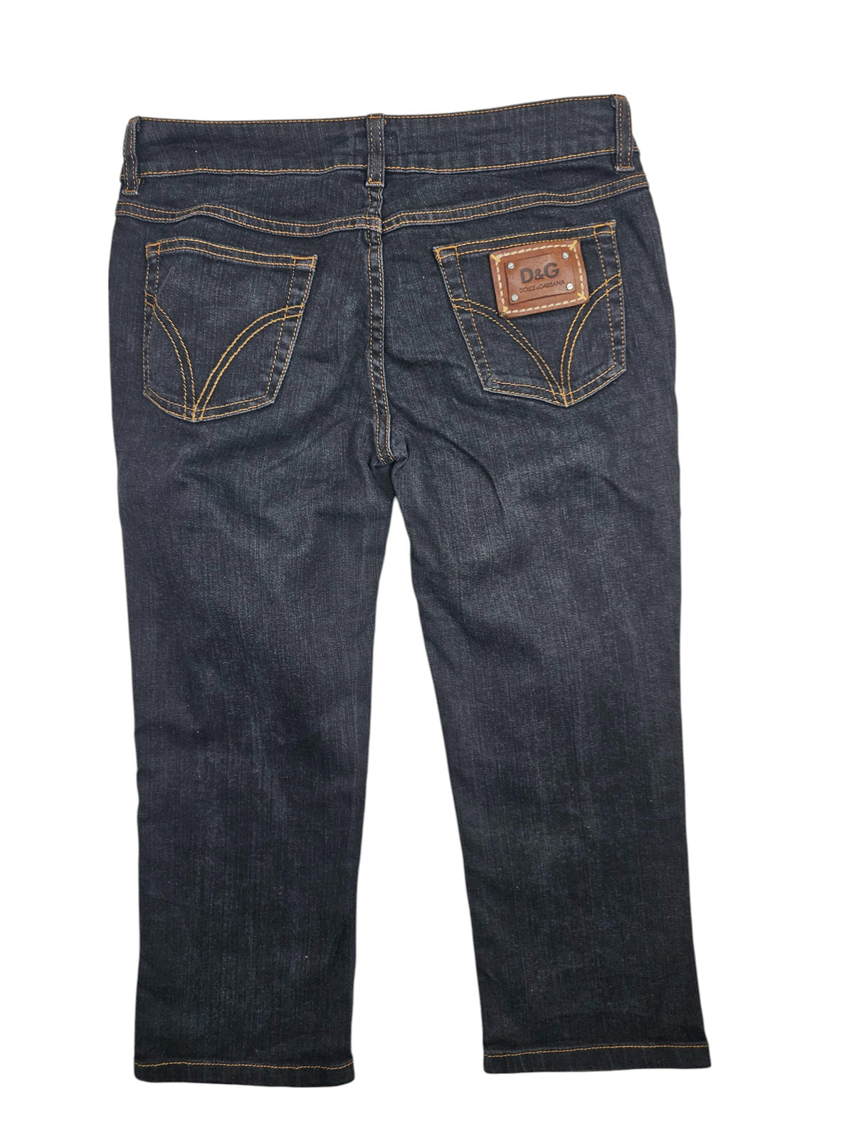Dolce & Gabbana Capri Low Tight/Straight Jeans l Size Small